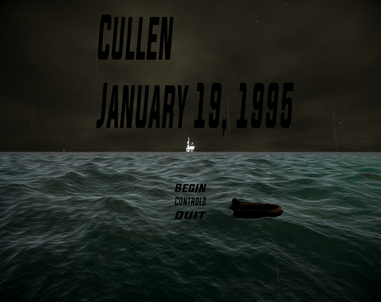 Cullen: January 19, 1995 Game Cover