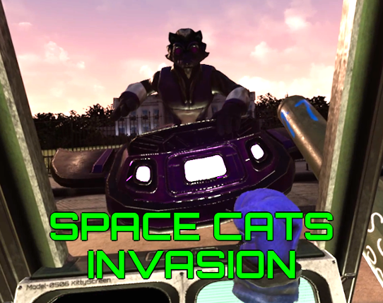 Space Cats Invasion Game Cover