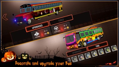 Halloween Party Bus Driver 3D Image