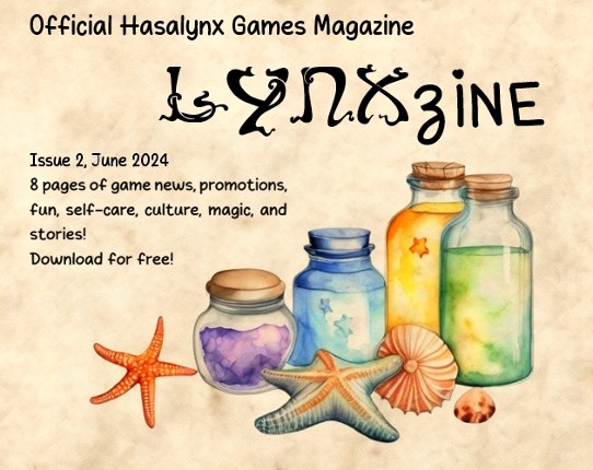 [FREE!] LynxZine, Issue 2, June 2024 Game Cover