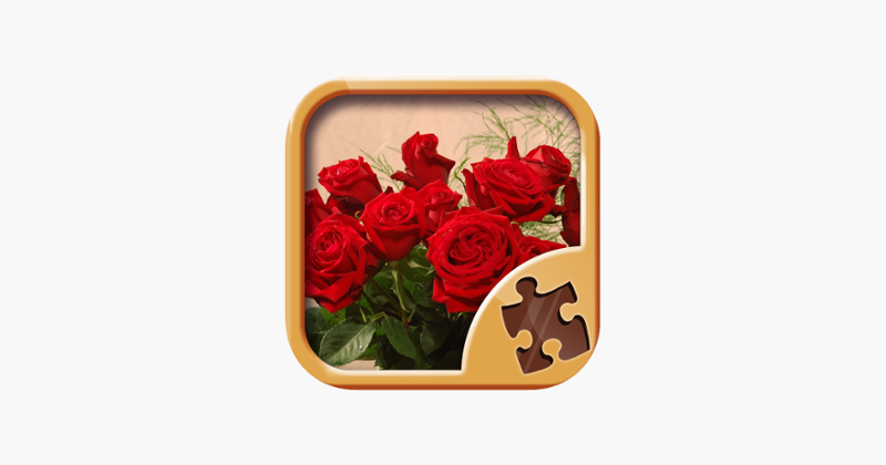 Roses Puzzle Games - Photo Picture Jigsaw Puzzles Game Cover