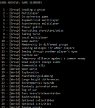 Card Archive: Game Elements Image