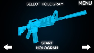 Hologram Rifle 3D Simulator Image