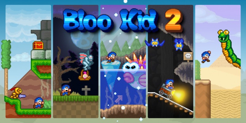 Bloo Kid 2 Game Cover