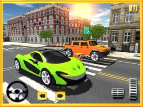 Chained Car Racing 3D Image