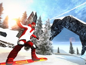 Slopestyle Snowboard Winter Stunt Rider Image