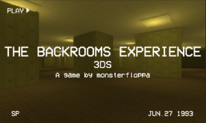 The backrooms experience 3ds (DEMO) Game Cover