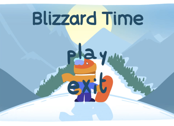 Blizzard Time Game Cover