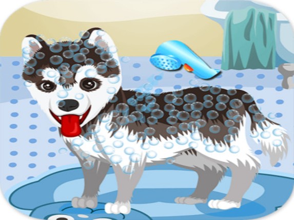 My Cute Dog Bathing Game Cover