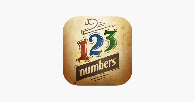 Numbers Game - doodle logic quiz. Addictive number match puzzle Game Cover