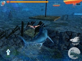 Scary Shark Unleashed 3D Image