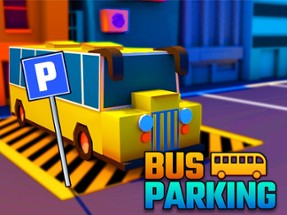 Bus Parking City 3D Image