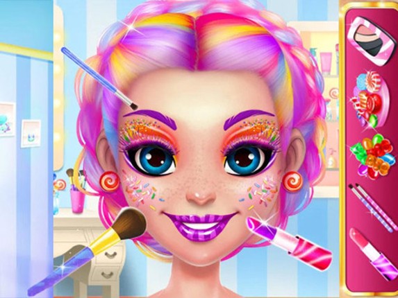 Candy Makeup Fashion Girl Game Cover