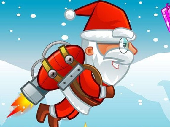 Flying Santa Gifts Game Cover