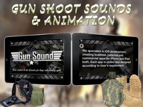 Gun Sounds With Guns Shot Animated Simulation Image