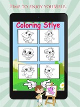 Baby Animal Cute Paint and Coloring Book - Free Games For Kids Image