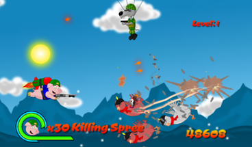 War Piggy: Jetpack Pig Warrior Image