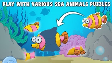 My First Sea Animals Puzzle Games Image