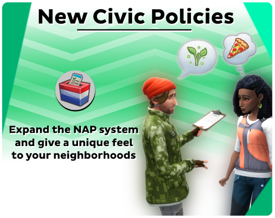 New Civic Policies Game Cover