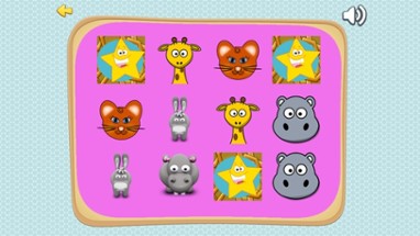 Preschool Matching and Learn Animals Card Games Image