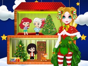 Christmas Puppet Princess House Image
