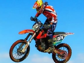 Flying Dirt Bike Stunts Puzzle Image