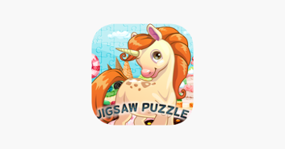 My Fairy Pony Unicorn Jigsaw Puzzle Coloring Book Image
