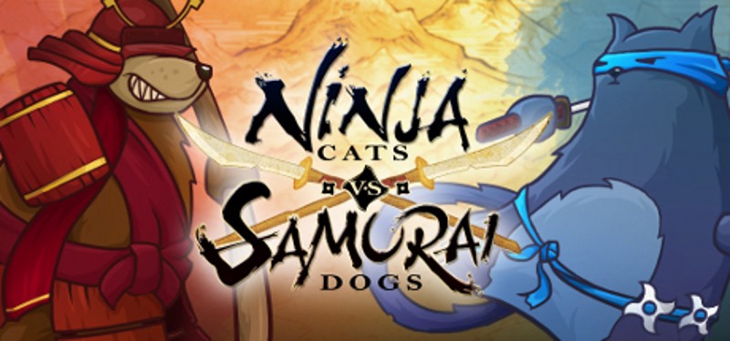 Ninja Cats vs Samurai Dogs Game Cover