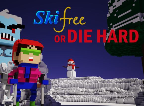 Ski Free or Die Hard Game Cover