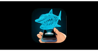 Hologram Shark 3D Simulator Image