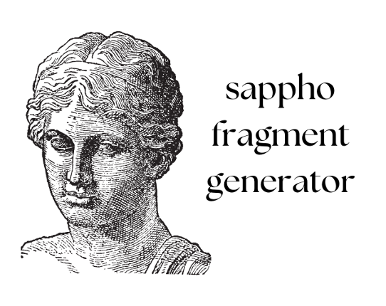 sappho fragment generator Game Cover