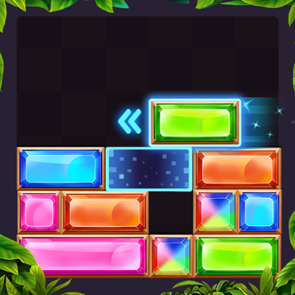 Jewel Drop Slide Block Puzzle Game Cover