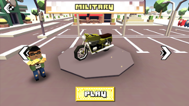 Blocky Moto Racing: Bike Rider Image