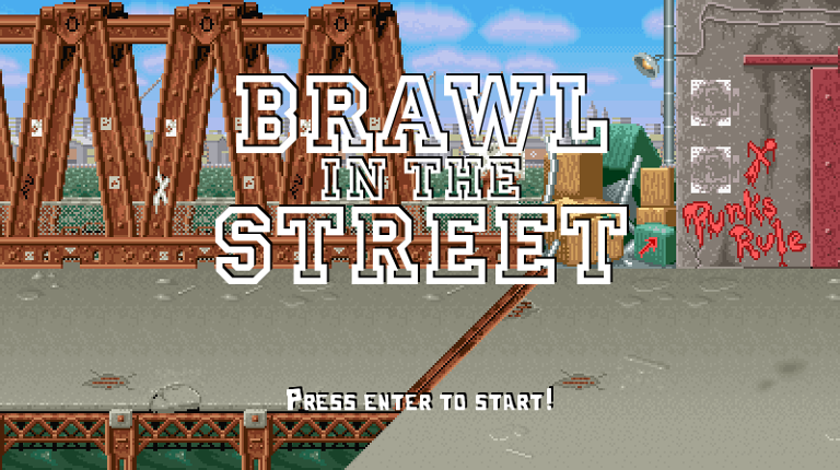 Brawl in the Street Game Cover