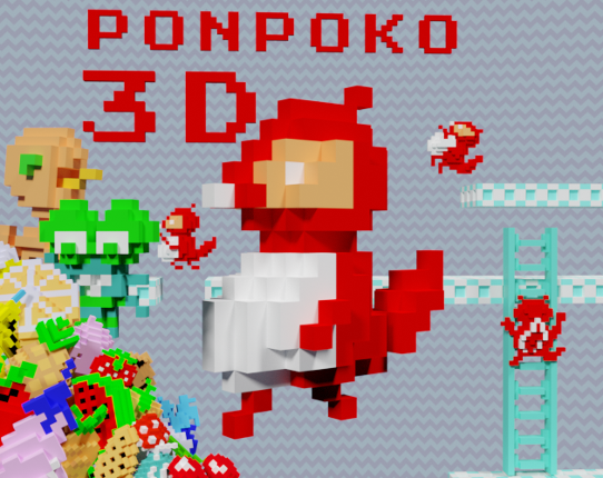 Ponpoko 3D Game Cover