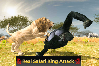 Wild Lion Safari Simulator 3D Image