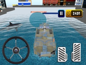 Navy Boat Parking &amp; Army Ship Driving 3d Simulator Image