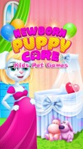 Newborn Puppy Girl Care - Girls Pet Salon Game Image