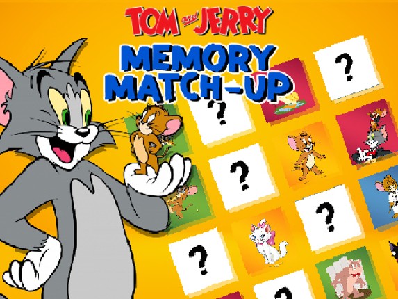 Tom and Jerry Memory Match Up Game Cover