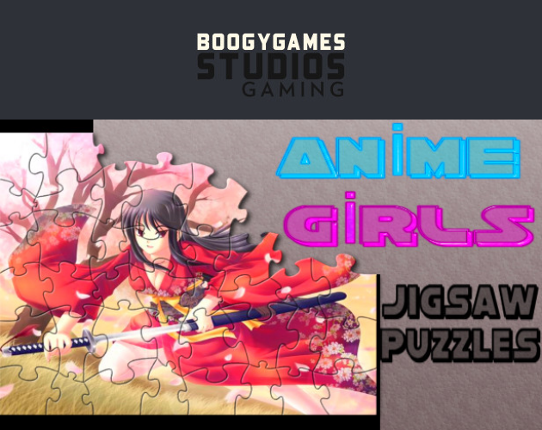 Anime Girls Jigsaw Puzzles Game Cover