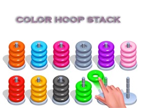 Color Hoop Stack - Sort Puzzle Image