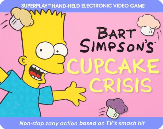 Bart Simpson's Cupcake Crisis Game Cover