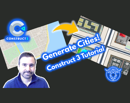 Procedurally Generate Cities! Construct 3 Tutorial Game Cover