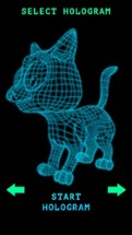 Hologram 3D Cat Simulator Image