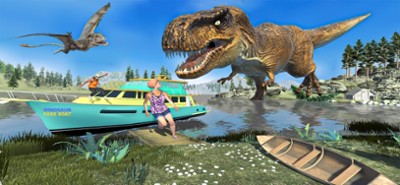 Scary Dinosaur Rampage Attack Image