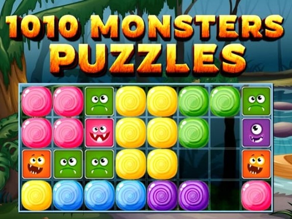 1010 Monster Puzzles Game Cover