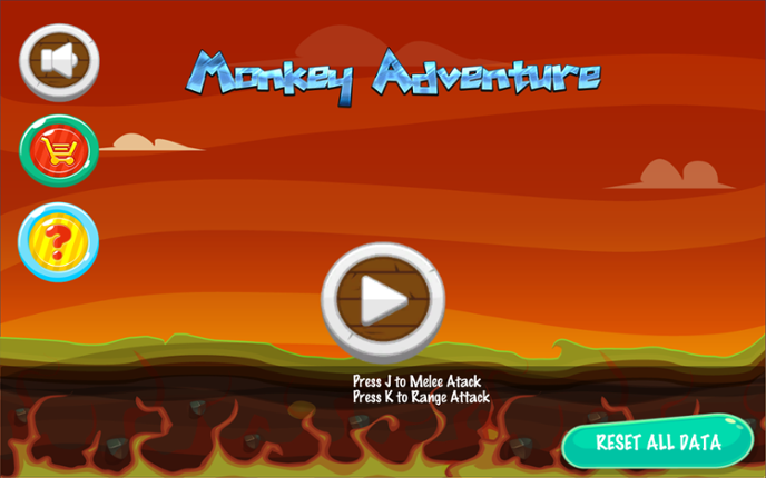 Monkey Adventure Game Cover