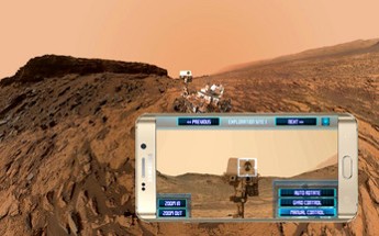 Visit Mars in 360º Panoramic VR Image