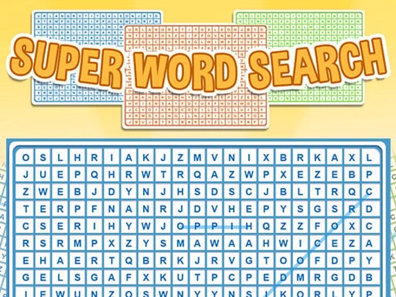 Super Word Search Game Game Cover