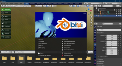 BLUi - Blender Unreal interface Image